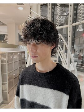 ブランコジーサウス(BLANCO G South) マッシュウルフ 波巻きパーマ