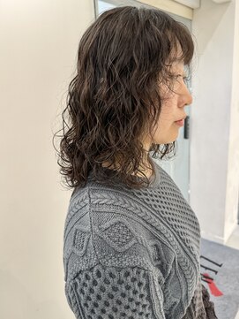 ゼンコー オモテサンドウ(ZENKO Omotesando) くるくるパーマミディアムパーマレイヤーパーマ表参道