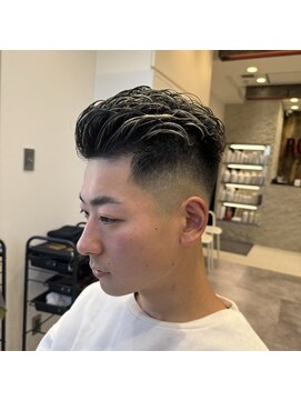 ルースト 京都駅前店(ROOST) オールバックメッシュ