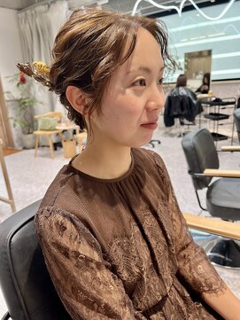 ゼストソエル(ZEST soell) フワッとお花で春らしく◎お呼ばれセット