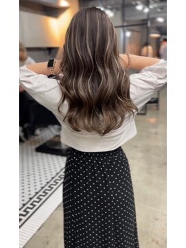 レニーバイエース(LANY by ACE) 【LANY 横浜】外国人風ハイライト×グレーベージュ