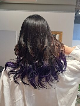 リッシュグランデ(riche GRANDE by CHANDEUR) 【エンドカラー☆ダークパープル】