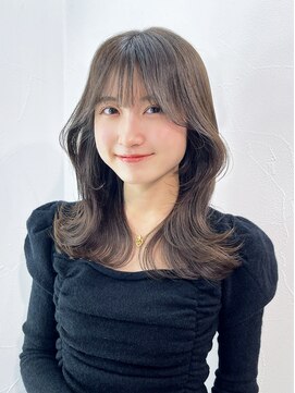 アルバム 新宿(ALBUM SHINJUKU) ミディアムくびれヘアくびれミディ韓国ヘア_9991