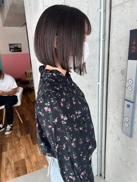 レニーバイエース(LANY by ACE) 【LANY横浜】内巻きボブ×透明感カラー