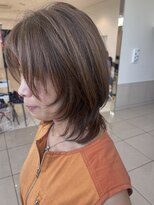 タブーアイ(TABOO.i)&nbsp;ロングウルフレイヤーポイントパーマ