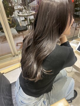 ジーナ 福岡天神(Zina) 【Zina　福岡】ツヤ髪/艶カラー/抜け感/グレージュ