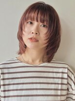 ガーデン 銀座(GARDEN)&nbsp;顔まわりレイヤー/ボブ/イメチェン/ボブウルフ/レッドカラー