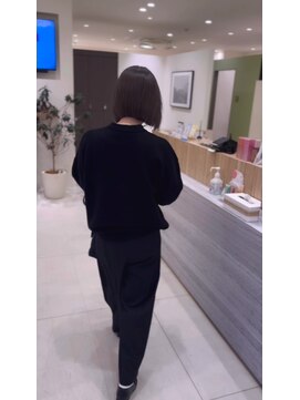 ガレリア 名駅オーキッドビル店(GALLARIA) 大人きりっぱなしボブミニボブシアーアッシュ