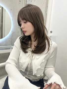 アリュウル 表参道(ALLURE) 大人可愛いワンカールレイヤー＊盛れるお顔周りカット
