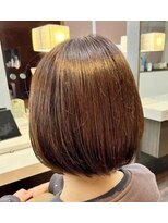 エノモト(ENOMOTO)&nbsp;可愛い丸みボブスタイル×マロンベージュ大人可愛い20代30代40代