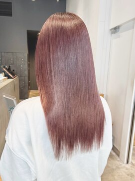 アルバム 銀座(ALBUM GINZA) ロング美髪韓国ヘア顔周りレイヤーおくれ毛_ba545141