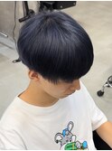 ダークネイビーブルーマッシュ[渋谷]