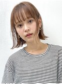 【北千住】切りっぱなしボブ