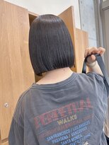 ガーデンエン 表参道(GARDEN eN)&nbsp;ぱつっとボブ×透明感グレージュ