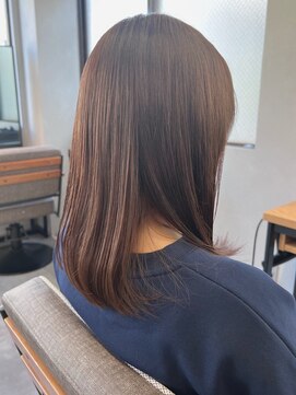 ミュラ(mulah) 透明感カラーミルクティーブラウン*艶髪ローレイヤーカット