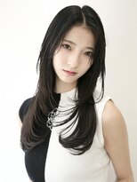 エアー 銀座(air)&nbsp;ロングレイヤー/韓国/ヨシンモリ/髪質改善/モテ髪
