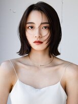 エインアンリー 表参道(AIN.ANLY.)&nbsp;◯ミニボブ鎖骨ミディアムボブかきあげボブウルフボブパーマ小顔