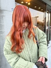 ラブアンドヘアー ダイブ(Love&Hair Dive) オレンジ