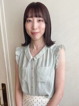 グリーン 渋谷(green) 【MIO】ラベンダーグレージュ×大人ガーリー