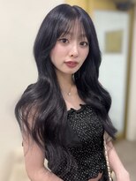 フィーリア 心斎橋堀江店(philia)&nbsp;ボブからエクステ80本でワンホンロングに♪ラベンダーグレージュ