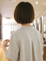 アビエクレール 河内花園(abije claire)&nbsp;艶めく美シルエットボブ【河内花園駅】