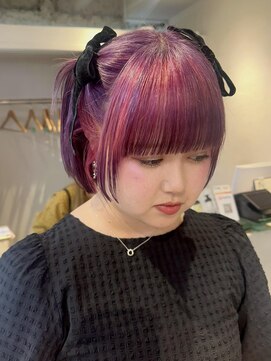 テトラ バイ ネオリーブ 横浜西口店(tetra by neolive) ハイトーンデザインカラー**【横浜/横浜駅】