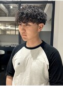 波巻きプードルパーマ