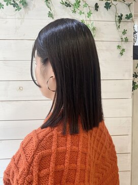 フレア 心 武庫之荘(flare) 黒髪×パッツン