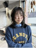 【MANA】たっぷりレイヤーの抜け感パーマスタイル