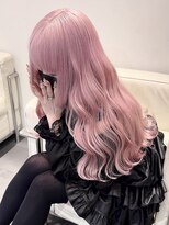 ベレーザ 渋谷(BELEZA)&nbsp;ホワイトピンク/ペールピンク／ブリーチ2回／ラベンダーピンク