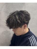 ブラック 渋谷 2nd(BLUCK)&nbsp;ハイライトシャドウパーマ