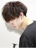 【option武蔵小杉】マッシュ×ツイストスパイラルパーマ