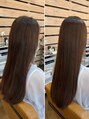 アース 小松店(HAIR&MAKE EARTH)&nbsp;髪質改善カラー×縮毛矯正で柔らかく滑らかな仕上がり
