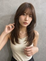 アジールヘア 北千住駅西口店(agir hair)&nbsp;レイヤーカット韓国レイヤーバタフライカット北千住