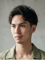 オールデイハローズ 京都駅前店(ALL DAY HELLO`S)&nbsp;メンズ・ビジネスショート・無造作パーマ　京都駅前♯126