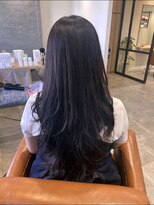パウダーヘアー ルミニティ(powder hair luminity) 赤みブラウン ロングレイヤー