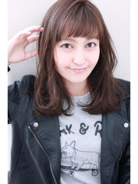 マリアバイアフロート(Maria by AFLOAT) 【Mariabyafloat】うぶバングノームコアワンカールセミディ♪