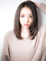 リリアン 青山(relian) ミディアム×ナチュラルストレート