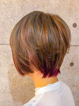 アールプラスヘアサロン(ar+ hair salon) 夏のデザイン3Dカラー
