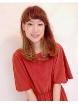 ツムグ(tsumugu)&nbsp;【tsumugu寺田町】やわらか毛束感カット☆ 愛されミディ