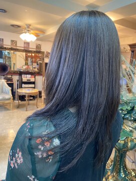 アルファ インタラクティブ エム フラワー(ALUFA interactive.M Flower) 20代◎ナノミスト導入☆圧倒的な透明感を誇るつや髪スタイル