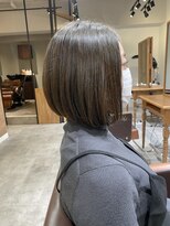 ネイヴィル オモテサンドウ(navile omotesando)&nbsp;☆ブリーチなしオリーブグレージュ☆20代30代40代