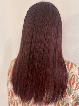 リアン 上尾店(Rien) マロンベージュ/Aラインボブ/かきあげバング[上尾/上尾駅]