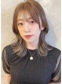 【branch鬼塚】韓国風レイヤーカット、くびれミディ