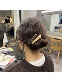 カジュアルヘアセット