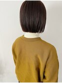 #切りっぱなしボブ