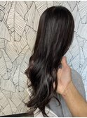 艶髪カラーロングレイヤー