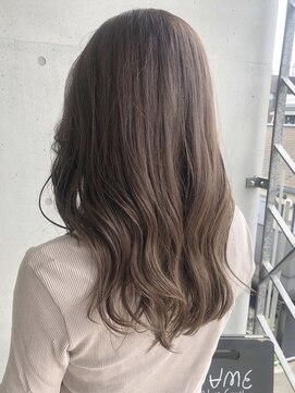 ゲーム 吉祥寺店(GAME) ダブルカラーミルクティーピンクベージュカラー大人ミディ吉祥寺