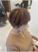 ハイライト マッシュショート