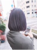 #パープルカラー#ラベンダーカラー#ケアブリーチ#バイオレット